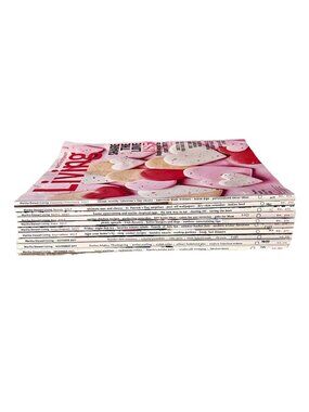 2017 Martha Stewart Living Magazine Lot 10 issues Cooking Home Decor Collage
